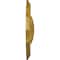 Ekena Millwork Oxford Ceiling Medallion, Hand-Painted Pharaohs Gold, 16 7/8"W x 11 3/4"H x 1 1/2"P CM16OXPGS - alternate 4